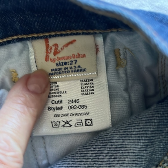 Citizen Of Humanity low waist flair jeans, size 27 - Picture 12 of 16